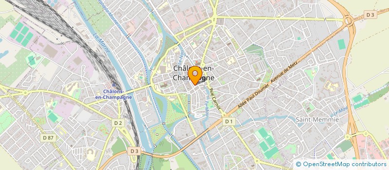 localisation de l'entreprise MADAME LUCETTE BARIS  CHALONS-EN-CHAMPAGNE