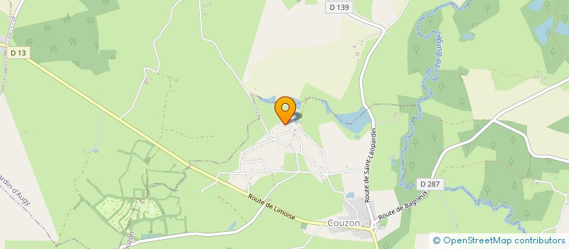 localisation de l'entreprise MADAME LUCETTE BERNADAT  COUZON