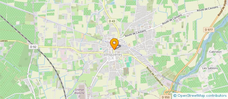 localisation de l'entreprise MADAME LUCETTE BISCARRAT  JONQUIERES