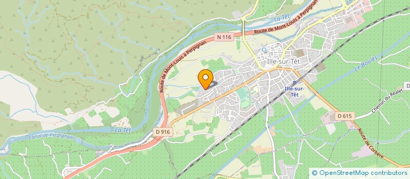 localisation de l'entreprise MADAME LUCETTE BOBO à ILLE-SUR-TET