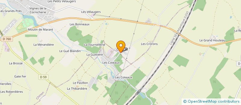 localisation de l'entreprise MADAME LUCETTE BREIA  SAINTE-MAURE-DE-TOURAINE