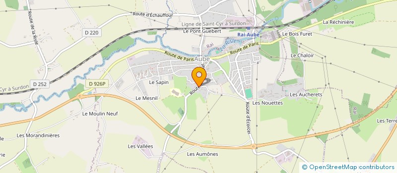 localisation de l'entreprise MADAME LUCETTE BRULARD à AUBE
