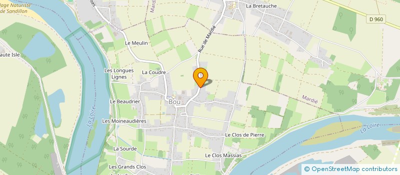 localisation de l'entreprise MADAME LUCETTE BRUNET à BOU