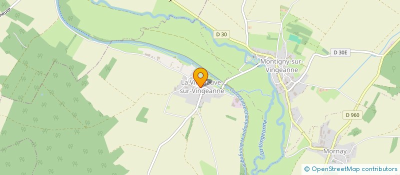 localisation de l'entreprise MADAME LUCETTE BUHLER  MONTIGNY-MORNAY-VILLENEUVE-SUR-VINGEANNE