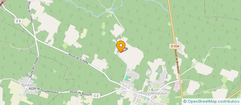 localisation de l'entreprise MADAME LUCETTE CHARLEMAGNE  SARBAZAN