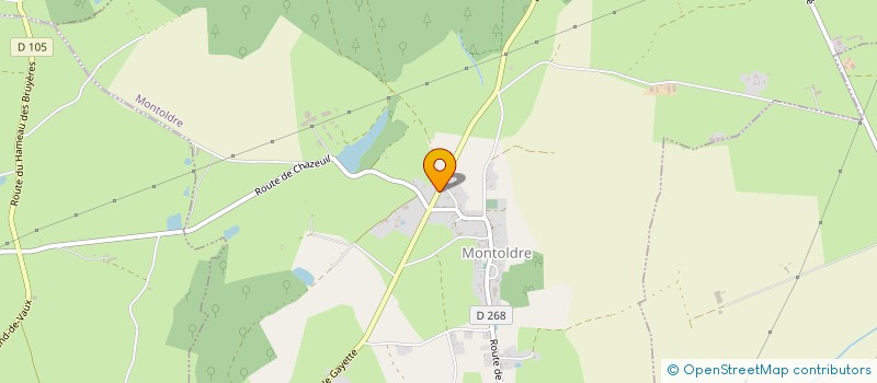 localisation de l'entreprise MADAME LUCETTE CHELLES  MONTOLDRE