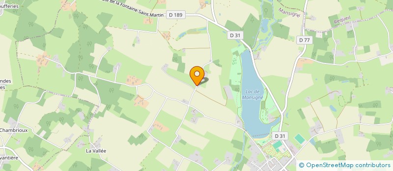 localisation de l'entreprise MADAME LUCETTE CHEVALIER  MANSIGNE