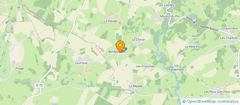localisation de l'entreprise MADAME LUCETTE DESVILLETTE à LAFAT