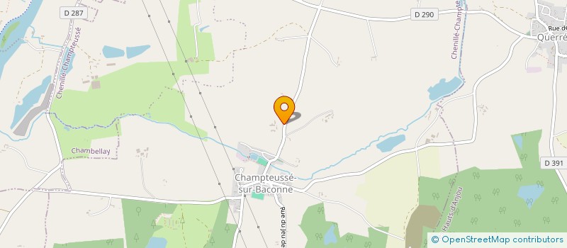 localisation de l'entreprise MADAME LUCETTE DOLIBARD  CHENILLE-CHAMPTEUSSE