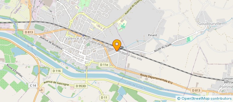 localisation de l'entreprise MADAME LUCETTE DOUAT  VALENCE