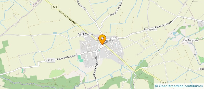 localisation de l'entreprise MADAME LUCETTE DUCASSE à AUCAMVILLE