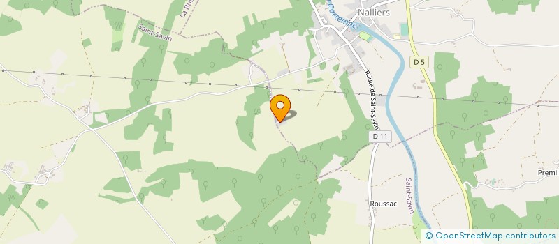 localisation de l'entreprise MADAME LUCETTE ELIE  NALLIERS