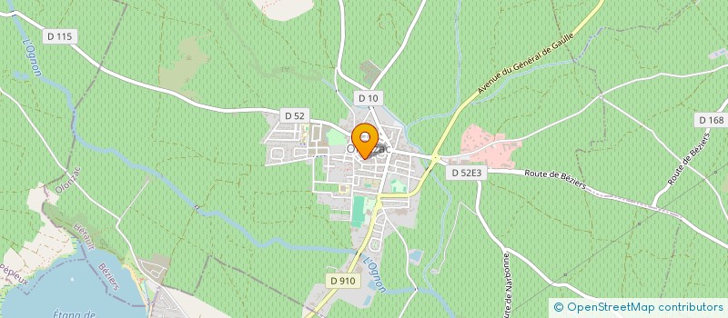 localisation de l'entreprise MADAME LUCETTE FORT  OLONZAC