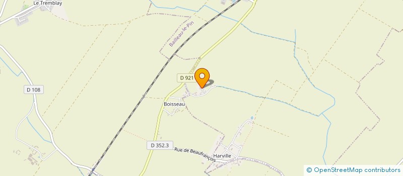 localisation de l'entreprise MADAME LUCETTE FOUSSARD à BAILLEAU-LE-PIN