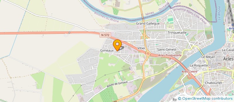 localisation de l'entreprise MADAME LUCETTE GALDEANO à ARLES