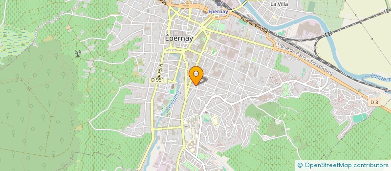 localisation de l'entreprise MADAME LUCETTE GIL  EPERNAY