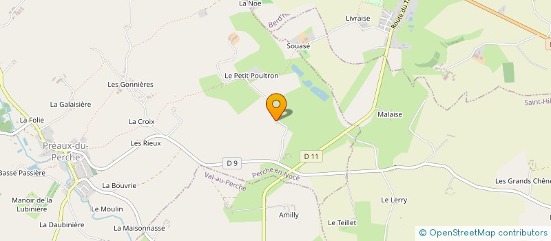 localisation de l'entreprise MADAME LUCETTE GOUHIER à SAINT-HILAIRE-SUR-ERRE