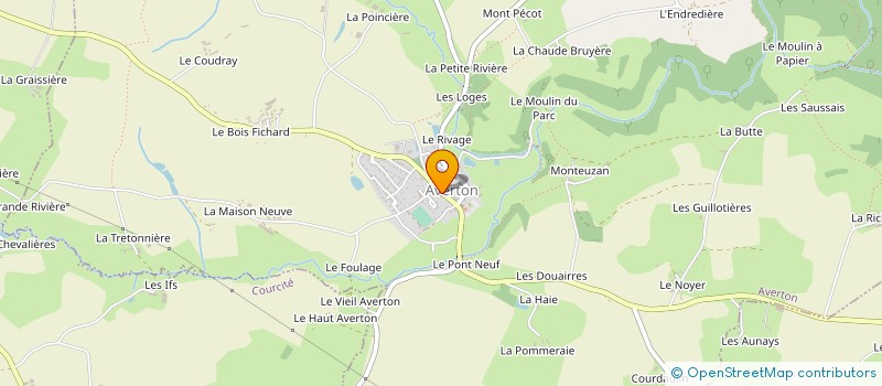 localisation de l'entreprise MADAME LUCETTE JOURDAN  COURCITE