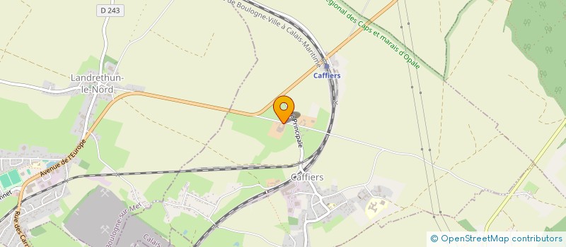 localisation de l'entreprise MADAME LUCETTE LEFEBVRE  CAFFIERS