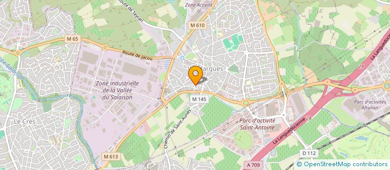 localisation de l'entreprise MADAME LUCETTE LEFOUR à VENDARGUES