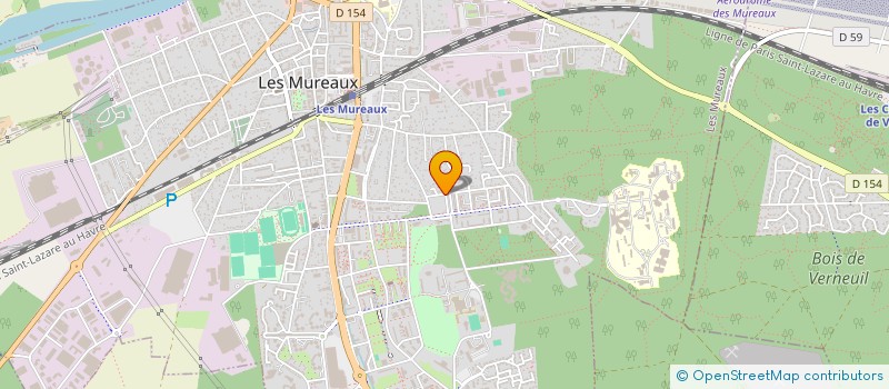 localisation de l'entreprise MADAME LUCETTE LEGEAY à LES MUREAUX
