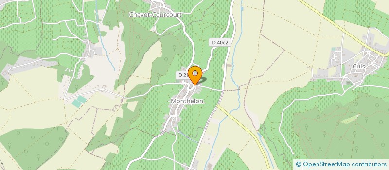 localisation de l'entreprise MADAME LUCETTE LEGUAY  MONTHELON