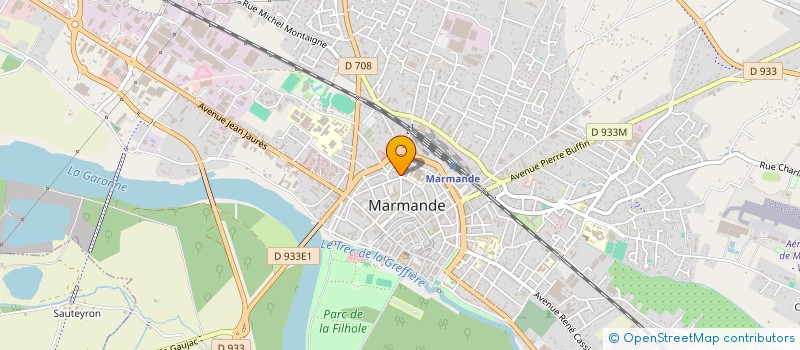 localisation de l'entreprise MADAME LUCETTE MICHEL à MARMANDE