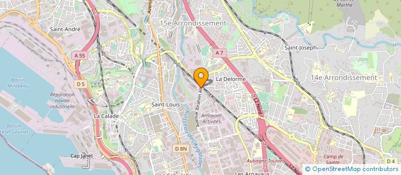 localisation de l'entreprise MADAME LUCETTE MURRO à MARSEILLE 15