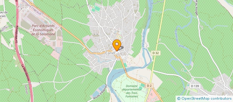 localisation de l'entreprise MADAME LUCETTE NAYRAL  CABRIERES