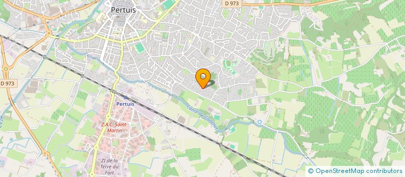 localisation de l'entreprise MADAME LUCETTE OLLIVIER  PERTUIS