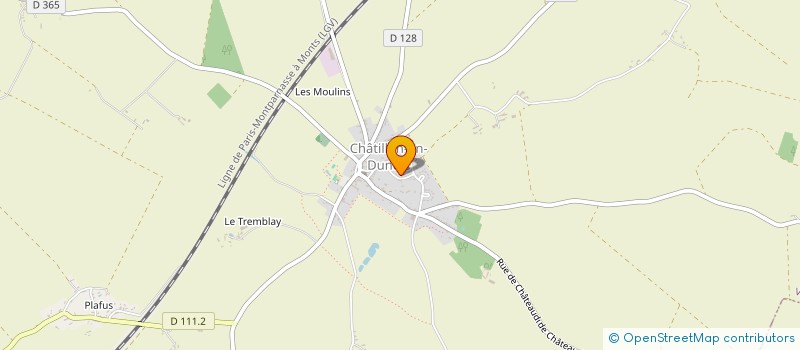 localisation de l'entreprise MADAME LUCETTE PASQUIER à CHAPELLE-ROYALE
