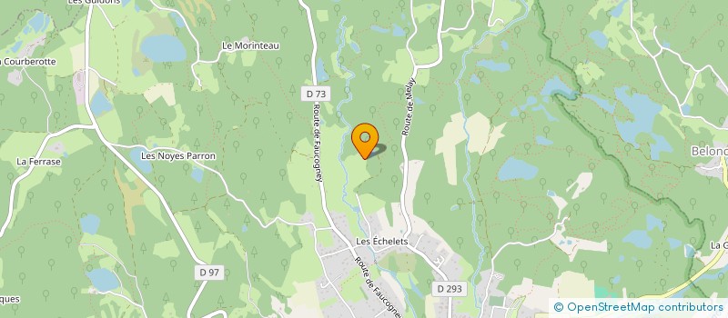 localisation de l'entreprise MADAME LUCETTE PERRIN  MELISEY