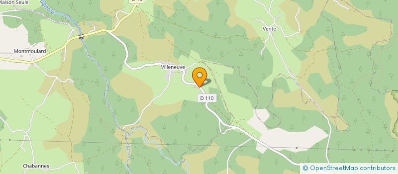 localisation de l'entreprise MADAME LUCETTE PIALAT  LACHAPELLE-GRAILLOUSE