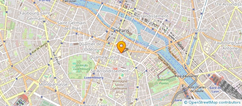 localisation de l'entreprise MADAME LUCETTE RICHARD  PARIS