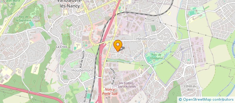 localisation de l'entreprise MADAME LUCETTE SIMON  HEILLECOURT