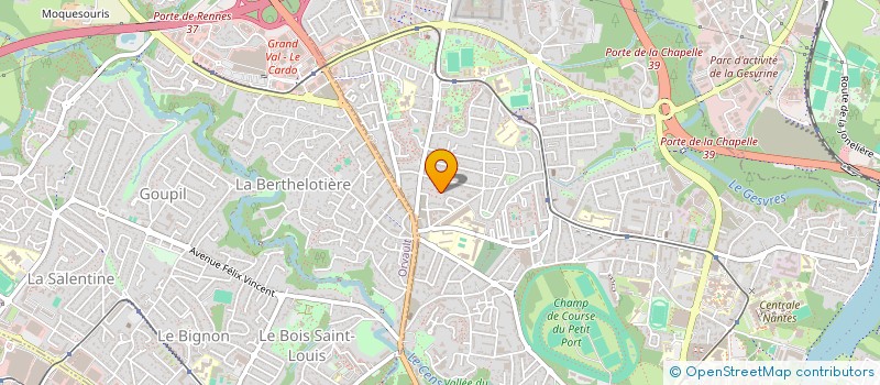 localisation de l'entreprise MADAME LUCETTE TRAORE à NANTES