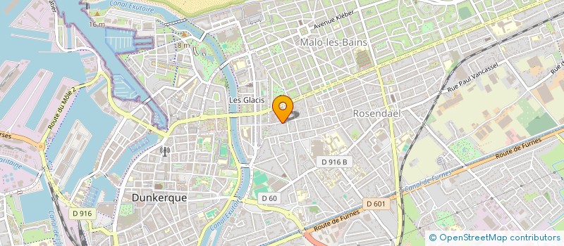 localisation de l'entreprise MADAME LUCETTE VAN HECKE à DUNKERQUE