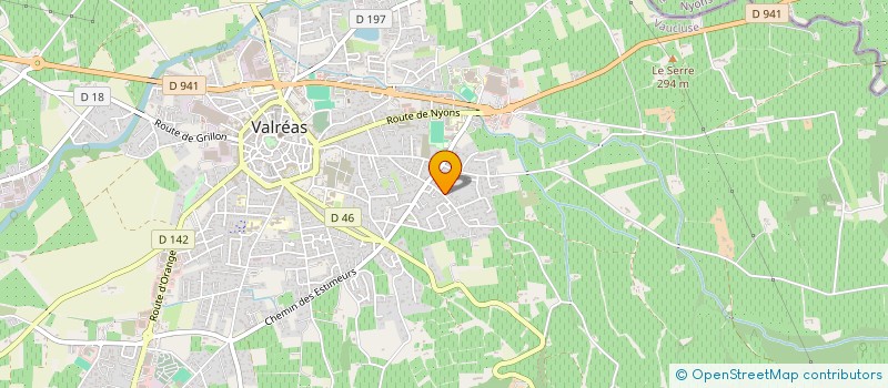 localisation de l'entreprise MADAME LUCETTE VERDOULET à VALREAS