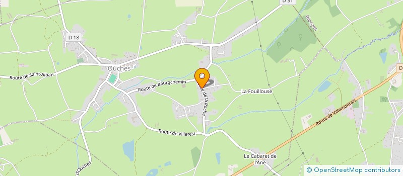 localisation de l'entreprise MADAME LUCETTE VERNIERE  OUCHES