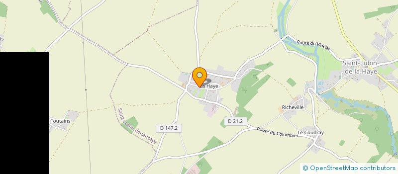 localisation de l'entreprise MADAME LUCETTE VIGUIE à SAINT-LUBIN-DE-LA-HAYE