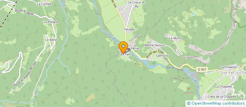 localisation de l'entreprise MADAME LUCI-LOU HEBERT  SIXT-FER-A-CHEVAL