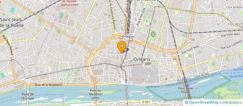 localisation de l'entreprise MADAME LUCIA ANDRE à ORLEANS