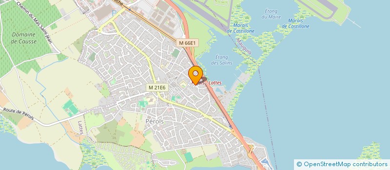 localisation de l'entreprise MADAME LUCIA BETZ  PEROLS