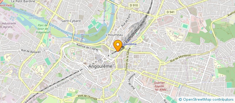 localisation de l'entreprise MADAME LUCIA BUDZAKOVA à ANGOULEME