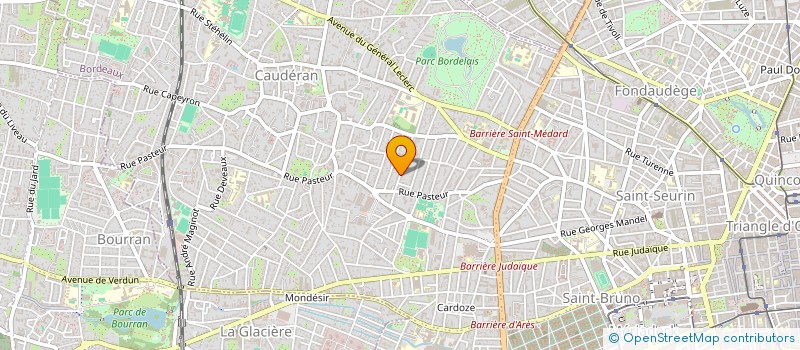 localisation de l'entreprise MADAME LUCIA CHAMORRO BELLO à BORDEAUX