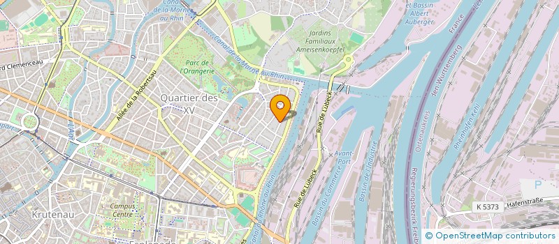 localisation de l'entreprise MADAME LUCIA CINQUE à STRASBOURG
