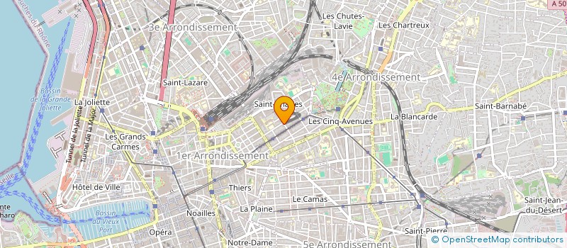 localisation de l'entreprise MADAME LUCIA CIURAR à MARSEILLE