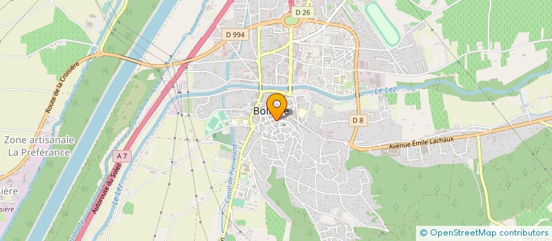 localisation de l'entreprise MADAME LUCIA COMPARE  BOLLENE