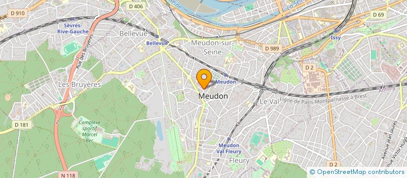 localisation de l'entreprise MADAME LUCIA COPPOLA à MEUDON