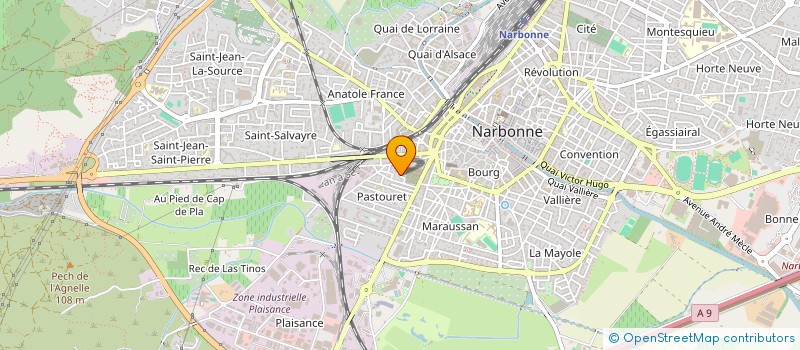 localisation de l'entreprise MADAME LUCIA COSTA  NARBONNE